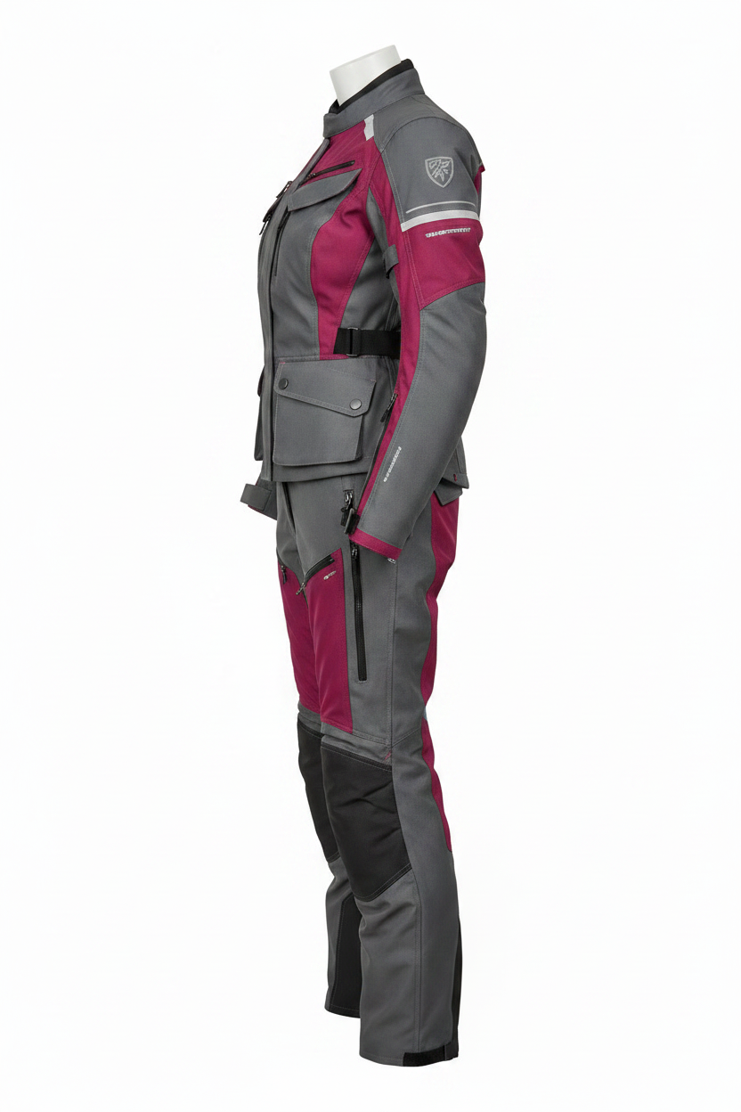 Women's Textile Touring Suit – Left Side View